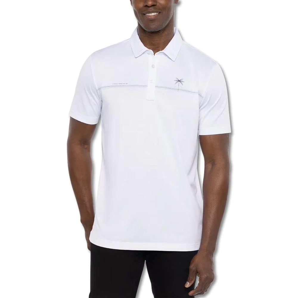 Travis Mathew Luna Sol Golf‎ Polo Light Grey XXL